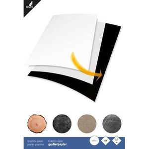 Kangaro grafietpapier - A4 - wit - 8 vel - 50 grams - K-770001