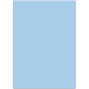 Kangaro Gekleurd papier pastelblauw, DIN A4-160 g/m², FSC mix, 50 stuks, briefpapier, knutselpapier, doe-het-zelf