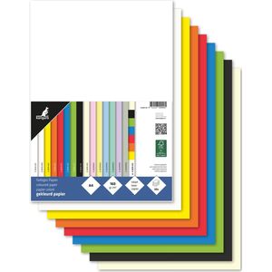 Gekleurd tekenpapier - 10 st., 50 x 70 cm, middeng online kopen
