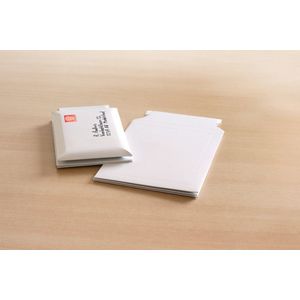 Envelop Beurhuis 176x250mm pakken karton wit 450gr 5 st. Zelfklevend.
