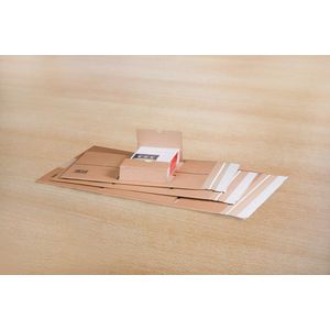 Raadhuis wikkelverpakking A4 - 300x220x80mm - bruin - 10 stuks - RD-351157-10