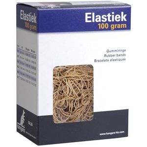Kangaro - Elastiek nr 16 - Bruin - 100 gr