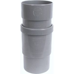 PVC Expansiestuk - Grijs - 50 mm - Mof / Spie