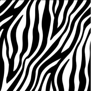 Ambiente Zebra Stripes Black papieren servetten 3-laags - 100% FSC - 33x33cm