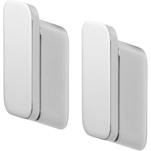 Handdoekhaken Medium 2 Stuks Geesa Shift Chroom