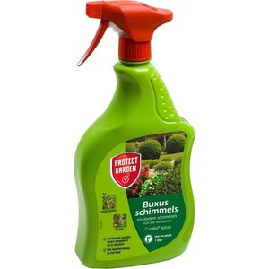 Protect Garden Curalia Spray Buxus - 1 L - Schimmel Bestrijdingsmiddel - Voor Sierplanten in deTuin en op Kamerplanten - Tegen o.a. Buxusschimmel - Schimmels Bestrijden