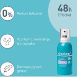 Deoleen - Deodorant Verstuiver - Sensitive - Anti-Transpirant - Vrij van Parfum