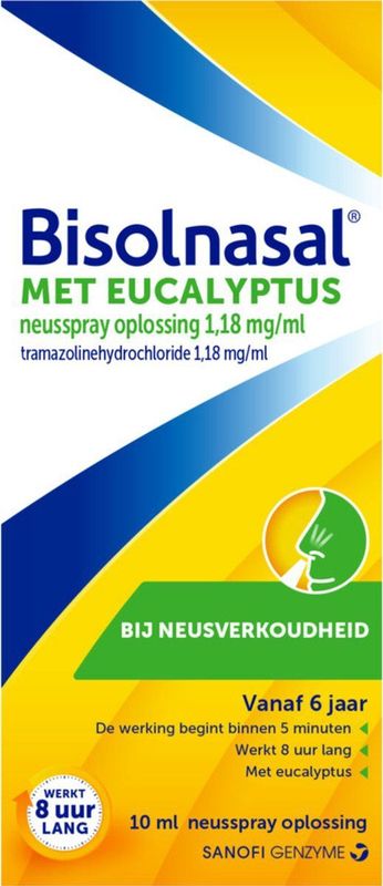 Bisolnasal Neusspray Eucalyptus - 1 x 10 ml