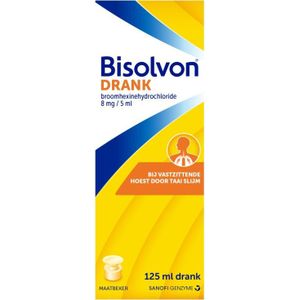 Bisolvon Drank Vastzittende Hoest - 1 x 125 ml