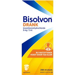 Bisolvon Drank Vastzittende Hoest - 1 x 200 ml