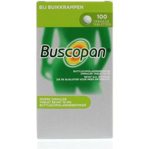 Buscopan Omhulde Tabletten 10mg - 1 x 100 tabletten