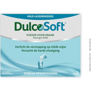 Dulcosoft poeder voor drank - 20 sachets