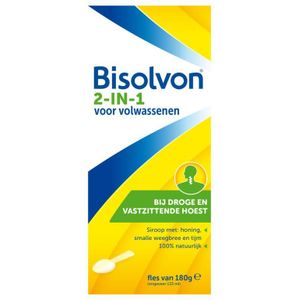 Bisolvon Drank 2-in-1 volwassenen  133 Milliliter