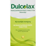 Dulcolax - Maagsapresistente Bisacodyl - Geneesmiddel - 5mg - Laxeermiddel
