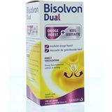 Bisolvon Dual Droge Hoest + Keelirritatie Siroop - 100 ml
