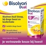 Bisolvon Dual Droge Hoest + Keelirritatie Siroop - 100 ml