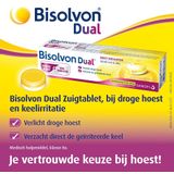 Bisolvon Dual Droge Hoest Keelirritatie 18 tabletten