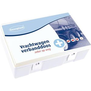 Vrachtwagen verbandtrommel volgens rijtijdenbesluit