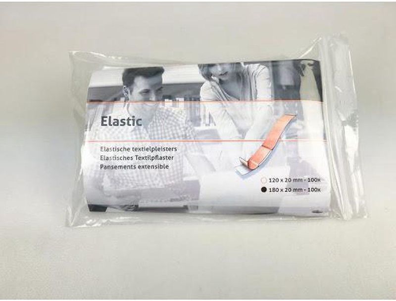 Textiel Vingerpleisters - Hypoallergeen - Ademend - 20 Stuks