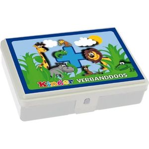Verbanddoos - Jungle - ABS - Inhoud 5 Wondpleisters en 20 Pleisterstrips
