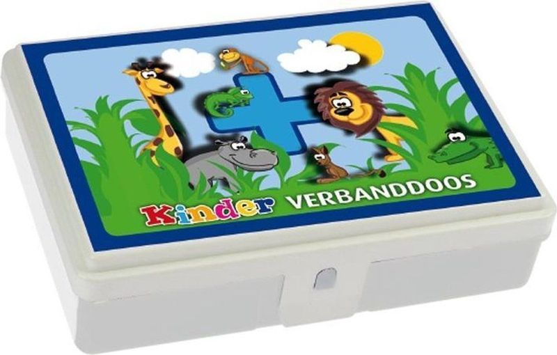 Verbanddoos - Jungle - ABS - Inhoud 5 Wondpleisters en 20 Pleisterstrips