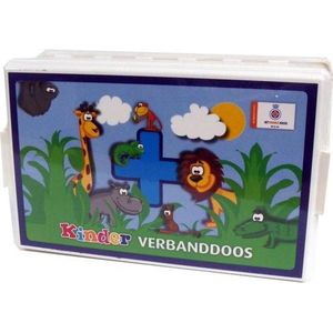 Kinder verbanddoos Jungle (Richtlijn Oranje Kruis 2016)‎‎