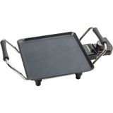 ABP600 Plancha-Grillplatte, 1000 w, Schwarz - Bestron