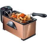 Bestron Friteuse Koude Zone - 2000W - Koperkleur