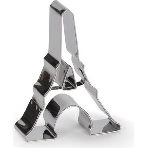 Patisse 01884 Eiffeltoren, roestvrij staal, zilverkleurig, 8 x 5,5 x 2,5 cm