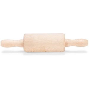 Mini Deegroller - Hout - Klein - 10 cm - Keuken - Bakken - Kitchen
