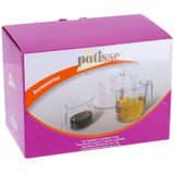 Patisse - Maatbekers - 250/500/1000 ml - Transparant - 3-delig