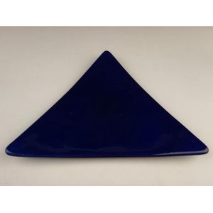 Dudson - Bord Triangle - CADEAU tip - Dinerbord - Serveerbord - Blauw/Paars - Porselein - 27 cm - Set a 4 stuks
