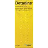 Betadine - Jodium Oplossing - 30 ml - Geneesmiddel