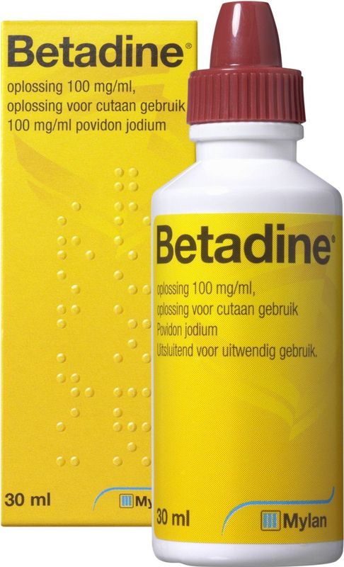 Betadine - Jodium Oplossing - 30 ml - Geneesmiddel