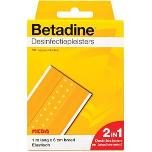 1+1 gratis: Betadine Desinfectiepleisters 6 cm