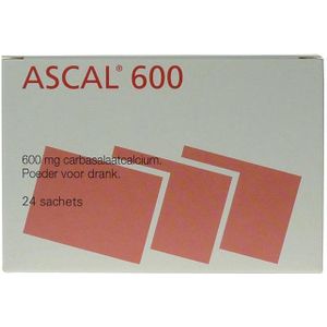 Ascal 600mg sachets 24st