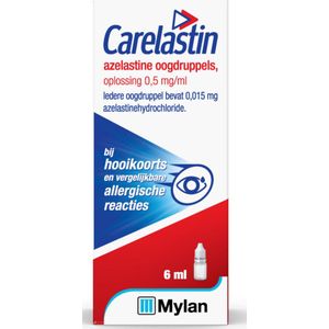 Carelastin Oogdruppels bij Hooikoorts 6 ml