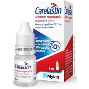 Carelastin Oogdruppels azelastin 6