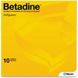Betadine - Wondgaas met Zalf - 10x10cm - 10ST