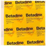 Betadine - Wondgaas met Zalf - 10x10cm - 10ST