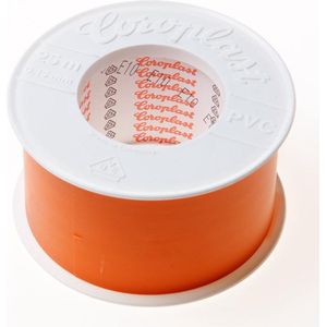 Corosplast 302 tape oranje 50mm x 25 meter