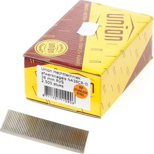 Union - Afwerkn/Brad Type Na 38mm - RVS - 2000 stuks