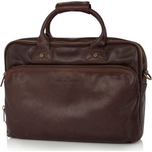 Laptoptas Castelijn & Beerens Firenze Mocca Deluxe 15,6"