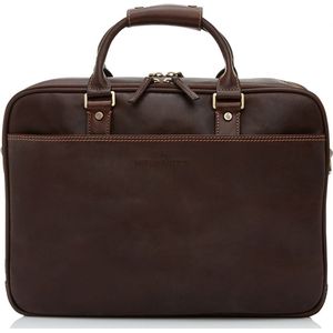 Castelijn & Beerens Verona businesstas van leer met 15,6 inch laptopvak