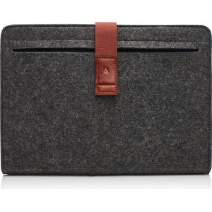 Castelijn en Beerens - Vilten Laptophoes 15.6 inch | Bruin