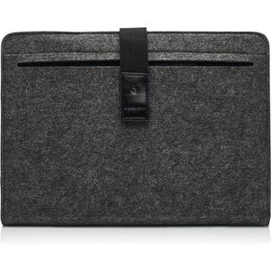 Castelijn en Beerens - Vilten Laptophoes 15.6 inch | Zwart