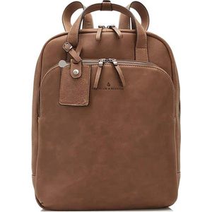 Castelijn & Beerens Carisma Laptop Rugzak 15.6"" + tablet cognac backpack