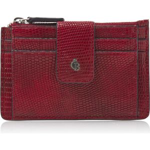 Castelijn & Beerens Donna Mini Wallet 7 Pasjes RFID rood Dames portemonnee