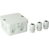 Attema Kabeldoos AK1 + 3 Wartels M20 - IP65