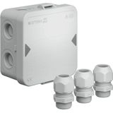 Attema Kabeldoos AK1 + 3 Wartels M20 - IP65